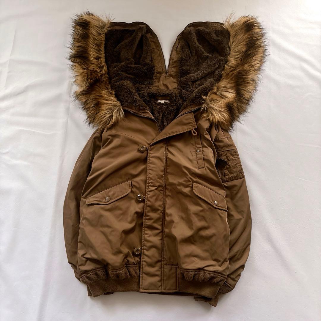 y2k マウジー moussy フライトジャケット ミリタリー モッズコート