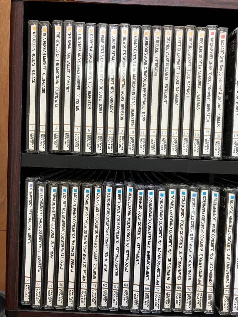 sony family club クラシック全集90巻