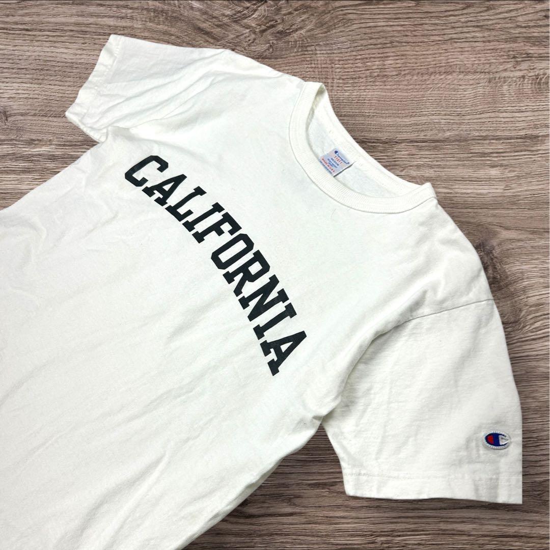 【RHC別注・USA製】チャンピオン T1011 カリフォルニアTシャツ 白 M