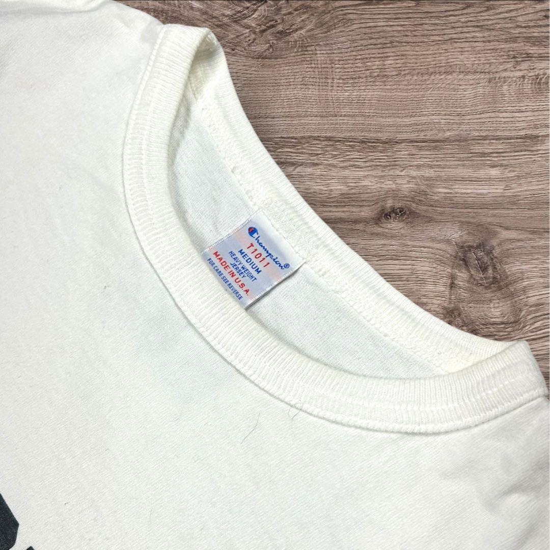 【RHC別注・USA製】チャンピオン T1011 カリフォルニアTシャツ 白 M