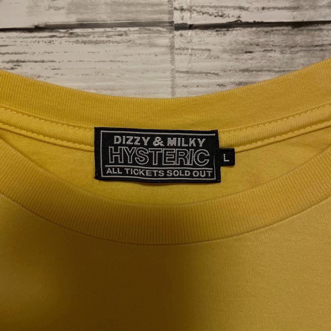 584【人気Lサイズ】ヒステリックグラマー♤ビッグロゴヒスガール半袖Tシャツ美品