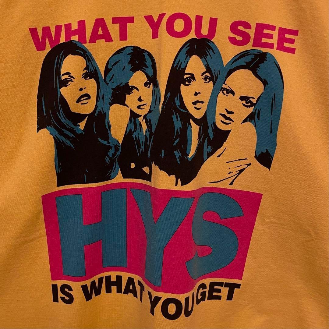 584【人気Lサイズ】ヒステリックグラマー♤ビッグロゴヒスガール半袖Tシャツ美品