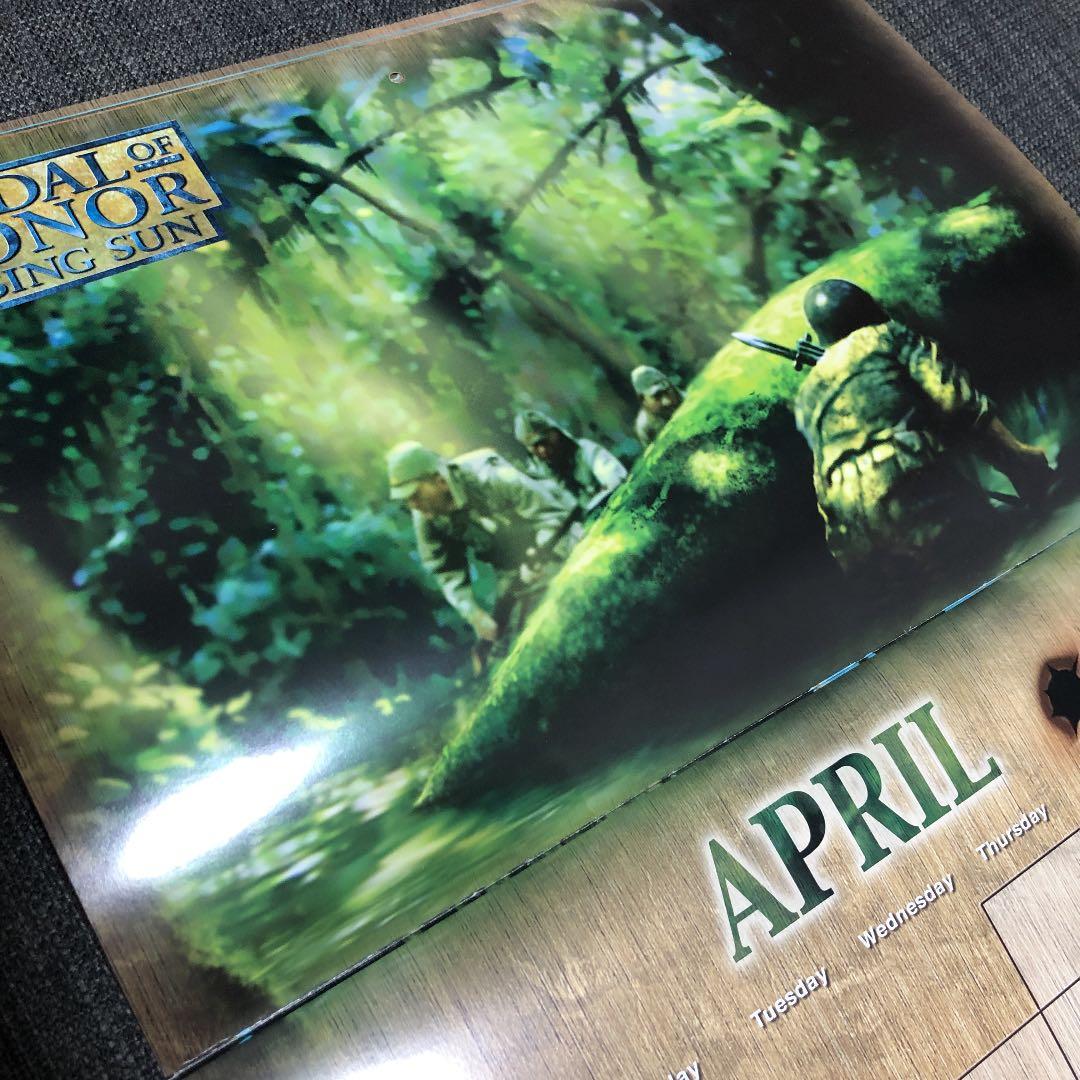 【非売品】メダルオブオナー　ライジングサン　カレンダー 予約限定