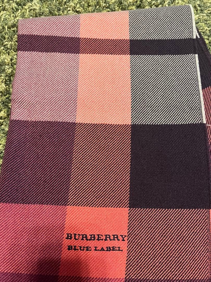 BURBERRY BLUE LABEL ✨美品✨チェック柄マフラー