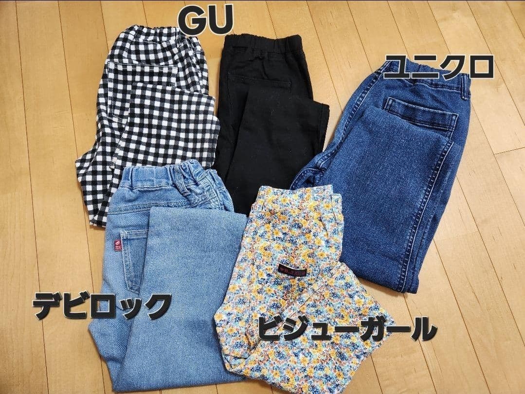 まとめ売り　女の子130 秋冬 ブランド多数　ロンT　アウター
