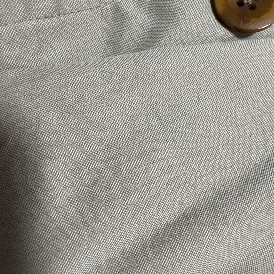 美品MHL COTTON NYLON CANVAS ライナー付ステンカラーコート