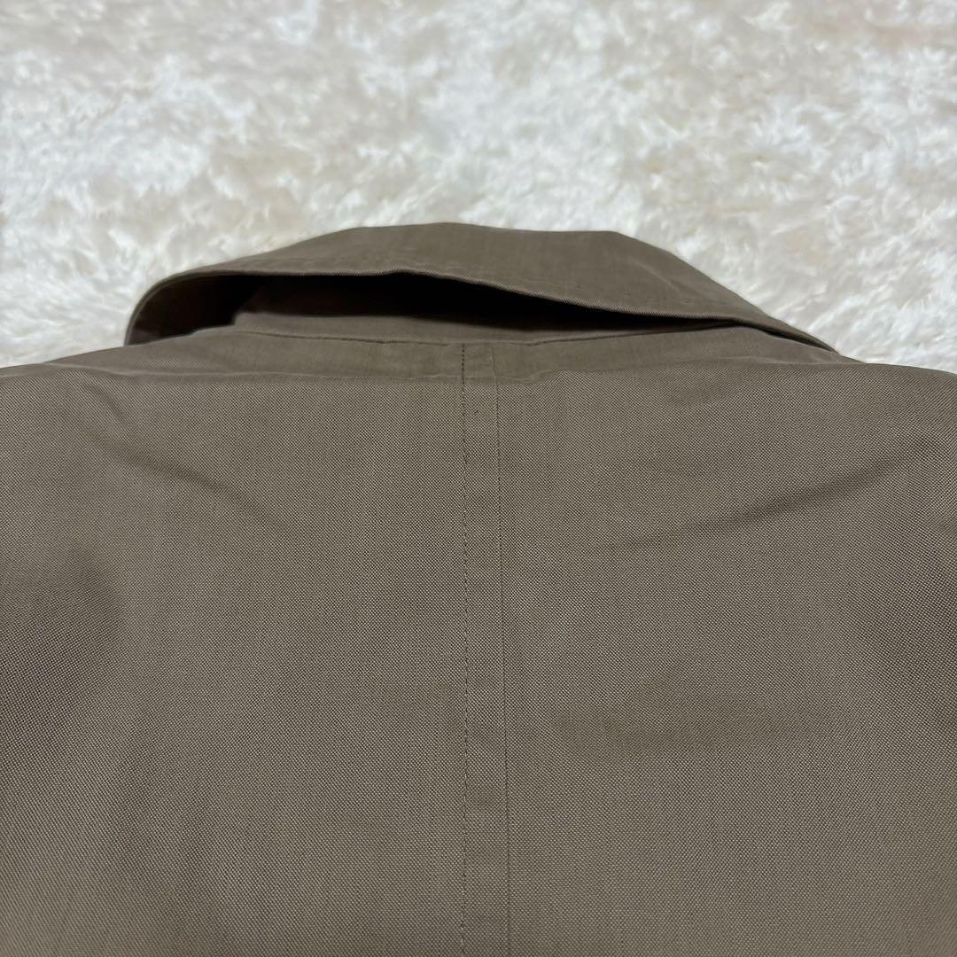美品MHL COTTON NYLON CANVAS ライナー付ステンカラーコート