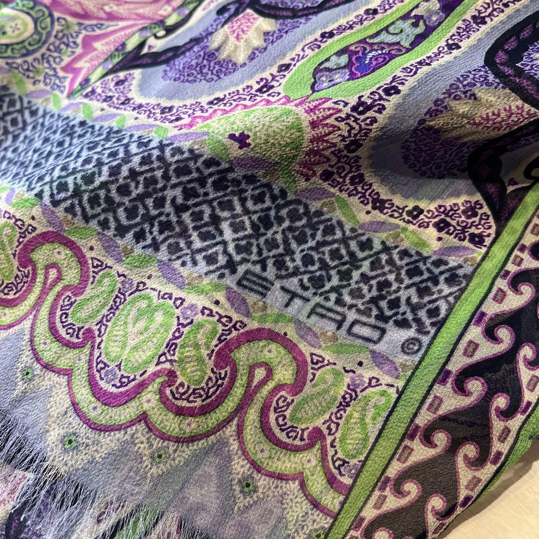 etro シルクスカーフ 使用回数1回