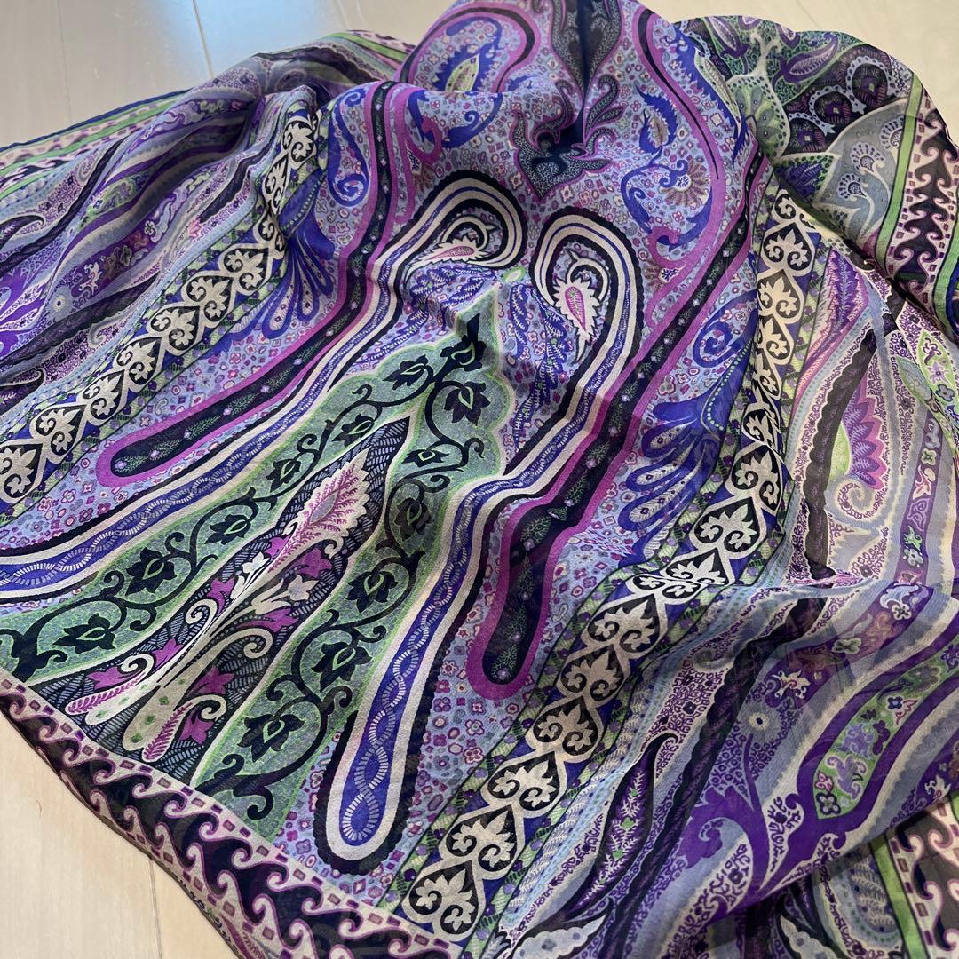 etro シルクスカーフ 使用回数1回