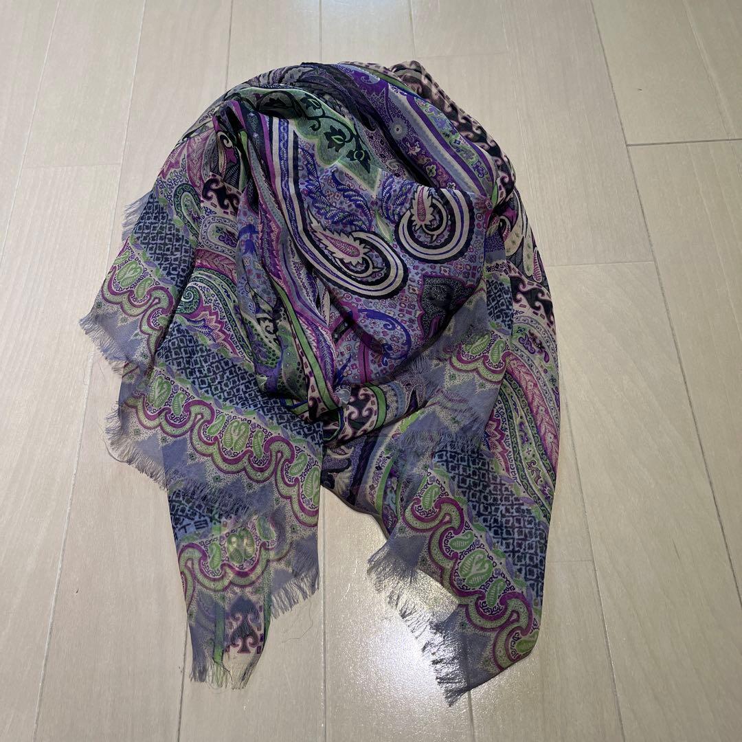 etro シルクスカーフ 使用回数1回
