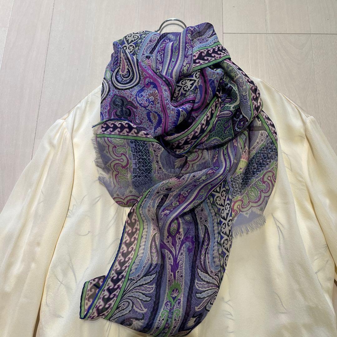 etro シルクスカーフ 使用回数1回