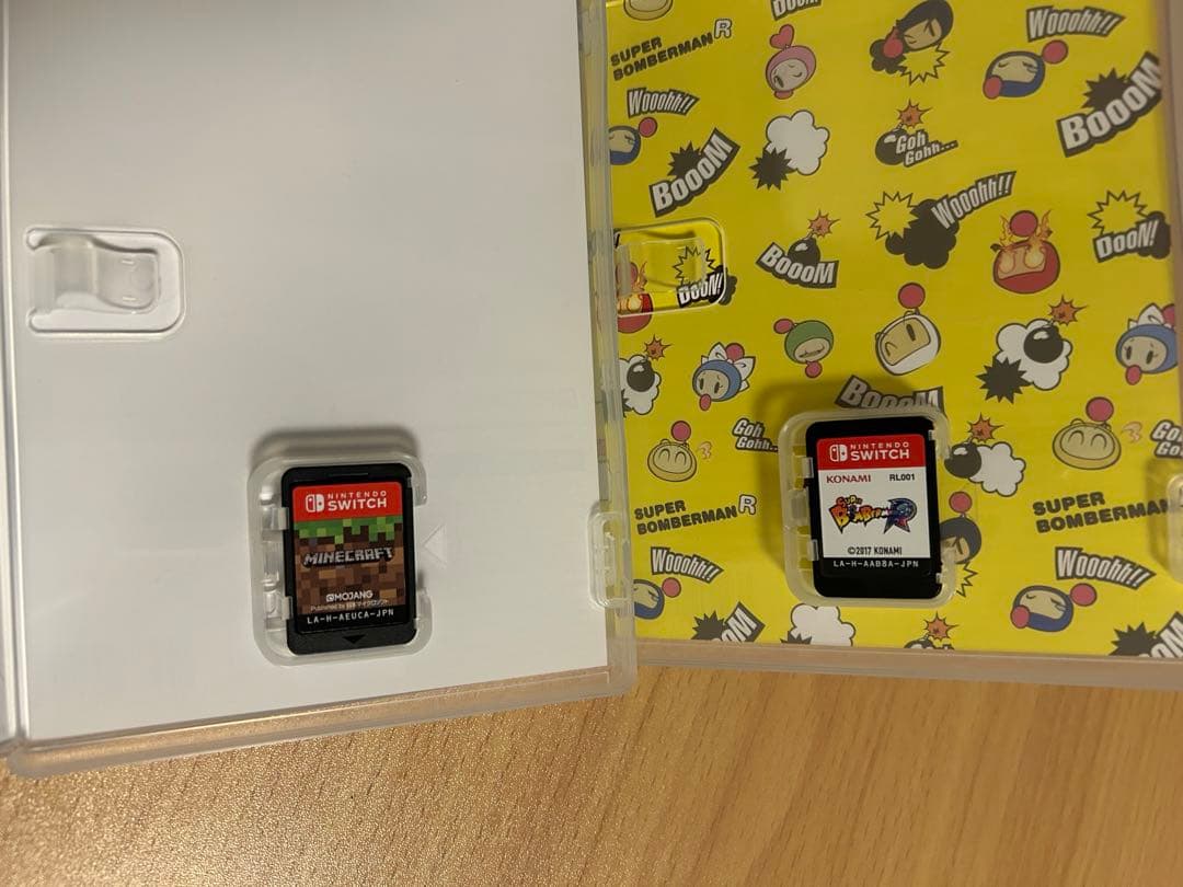 マインクラフト　ボンバーマン　Switchソフト