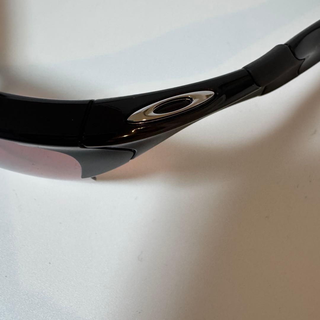OAKLEY ブラックフレーム ピンクレンズ サングラス 袋付き