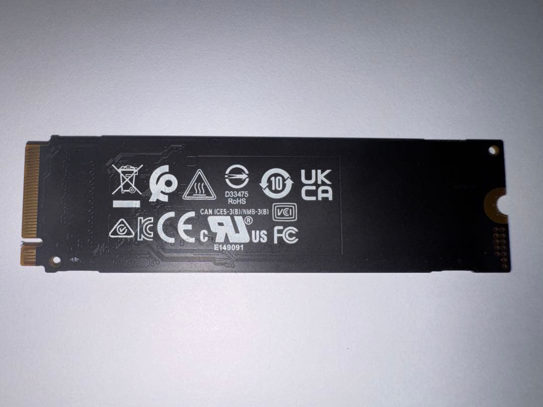 内蔵型SSD Samsung PM991a 512GB NVMe M.2 SSD