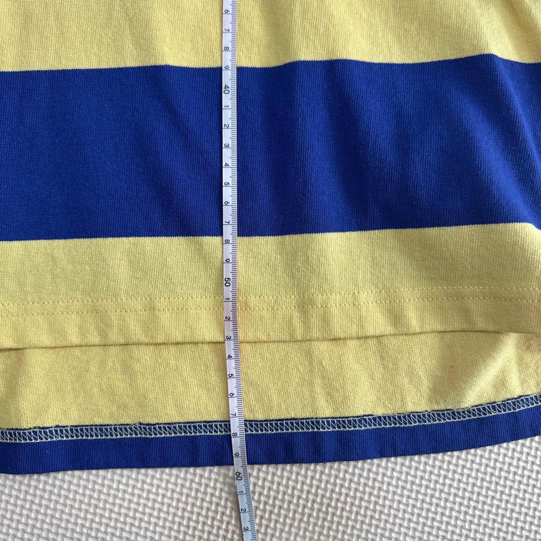 Polo Ralph Lauren 長袖ポロシャツ S ネイビー/イエロー