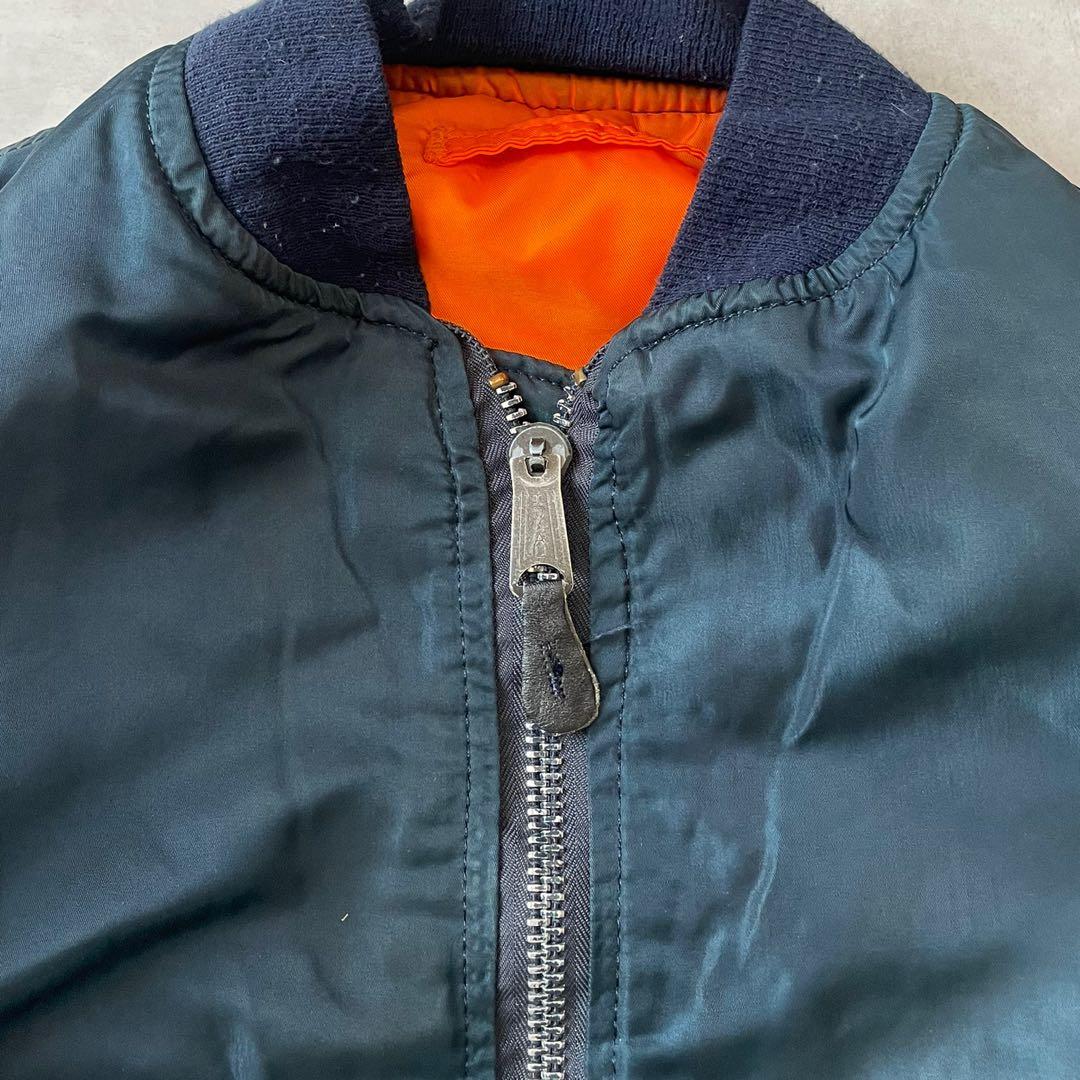 80s Alpha Ma-1 旧タグ　フライトジャケット