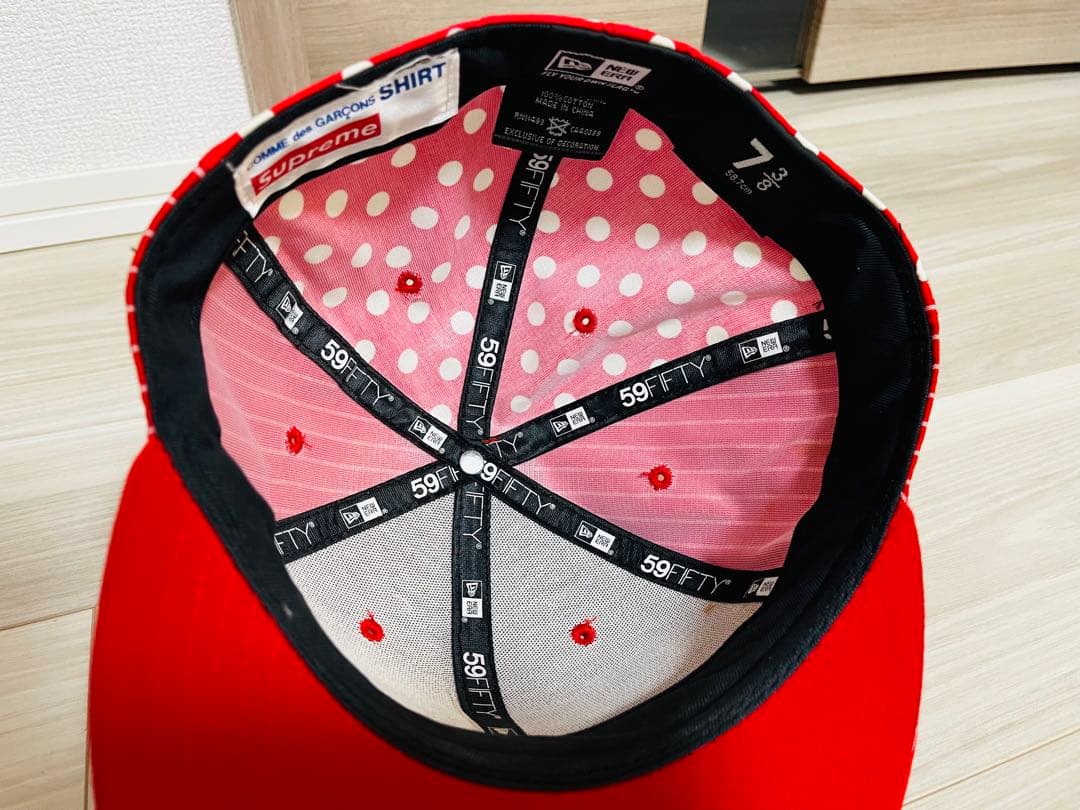 Supreme×CGS×New Era Cap Red 7 3/8