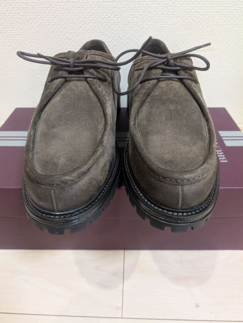 【未使用】BRUNOMAGLI スエード Hopper レザー