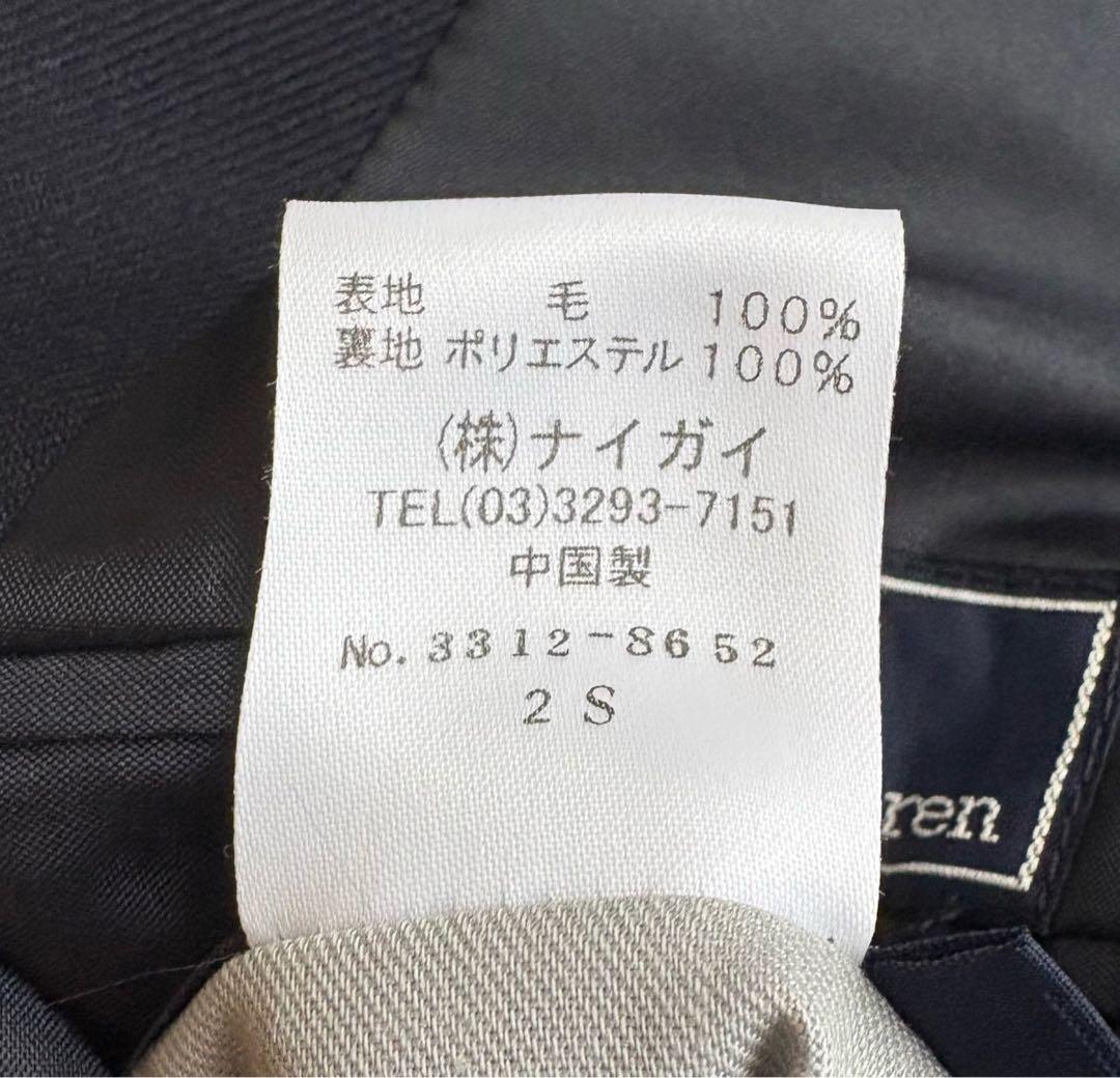 Polo by Ralph Lauren 紺ブレ150 ジャケット金ボタンS