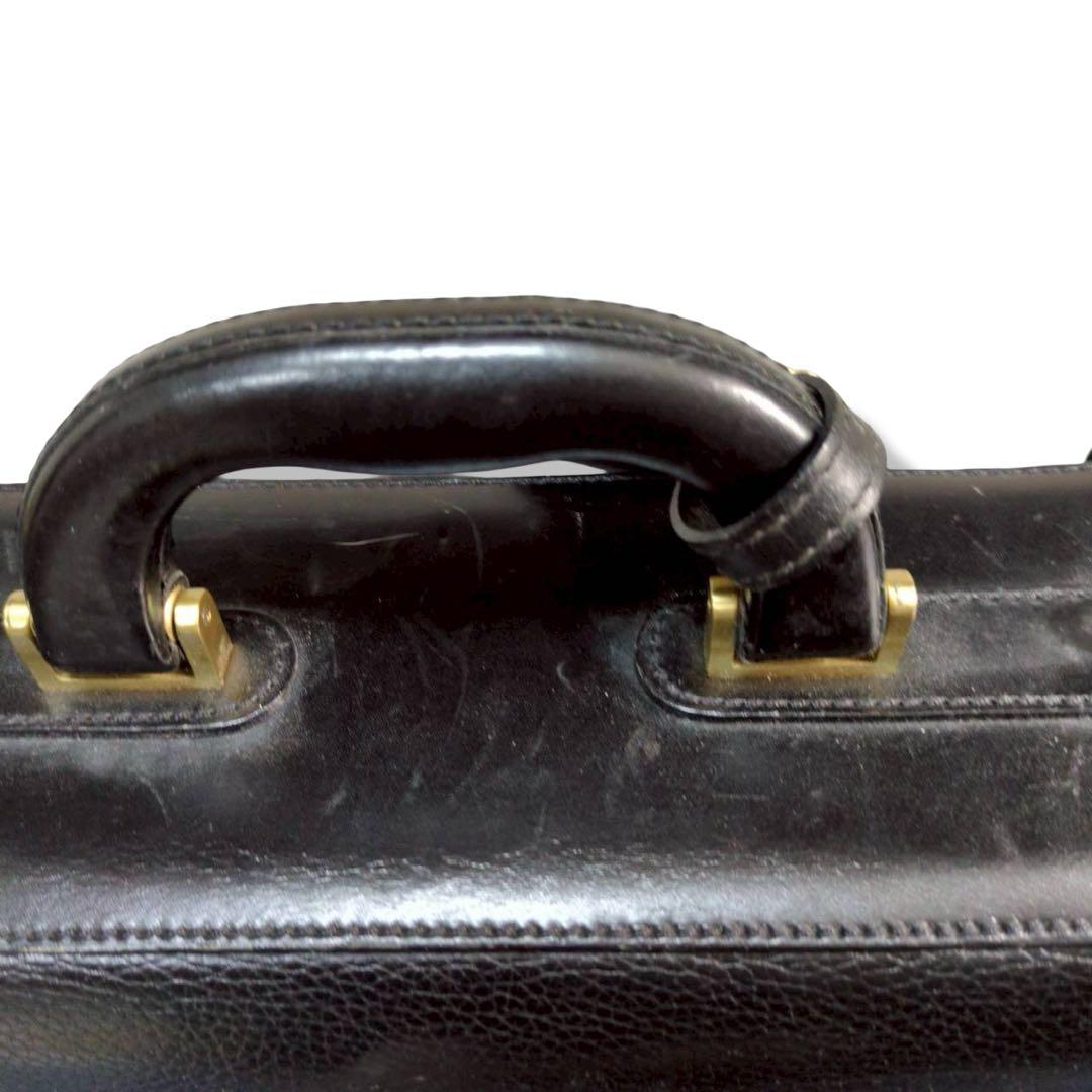 BALLY　2way ガーメントバッグ　ブラック　オールレザー　大容量　y2k