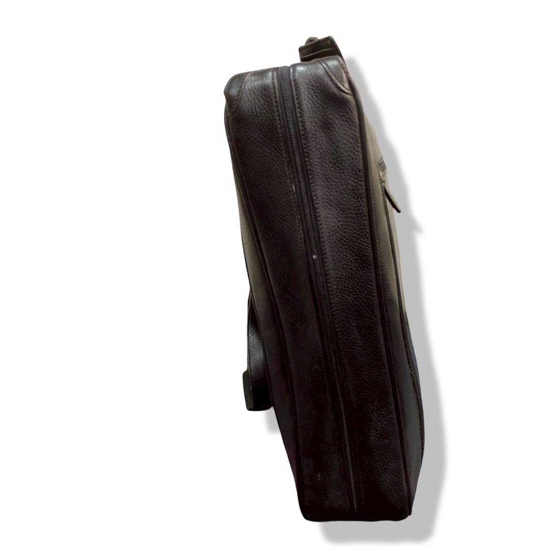 BALLY　2way ガーメントバッグ　ブラック　オールレザー　大容量　y2k