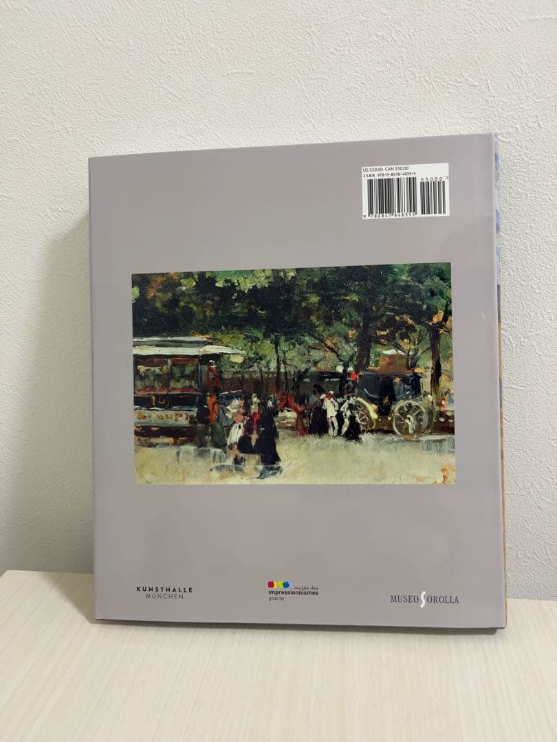 ホアキン　ソローリャ　画集Sorolla and the Paris Years