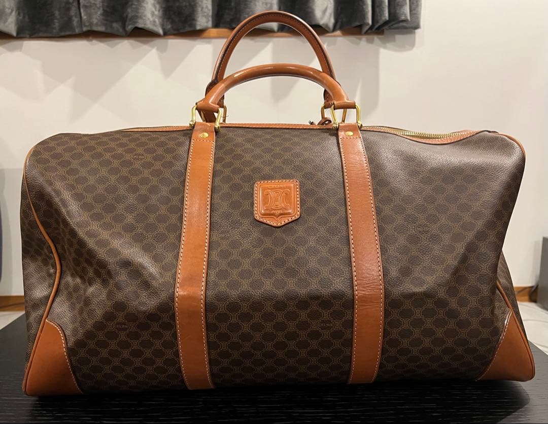 CELINE セリーヌ ボストンバッグ マカダム マカダム柄 トリオンフ