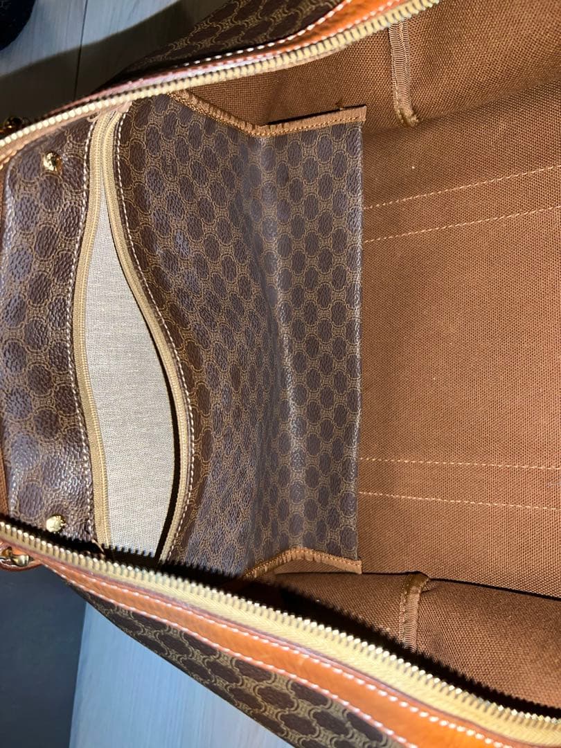 CELINE セリーヌ ボストンバッグ マカダム マカダム柄 トリオンフ