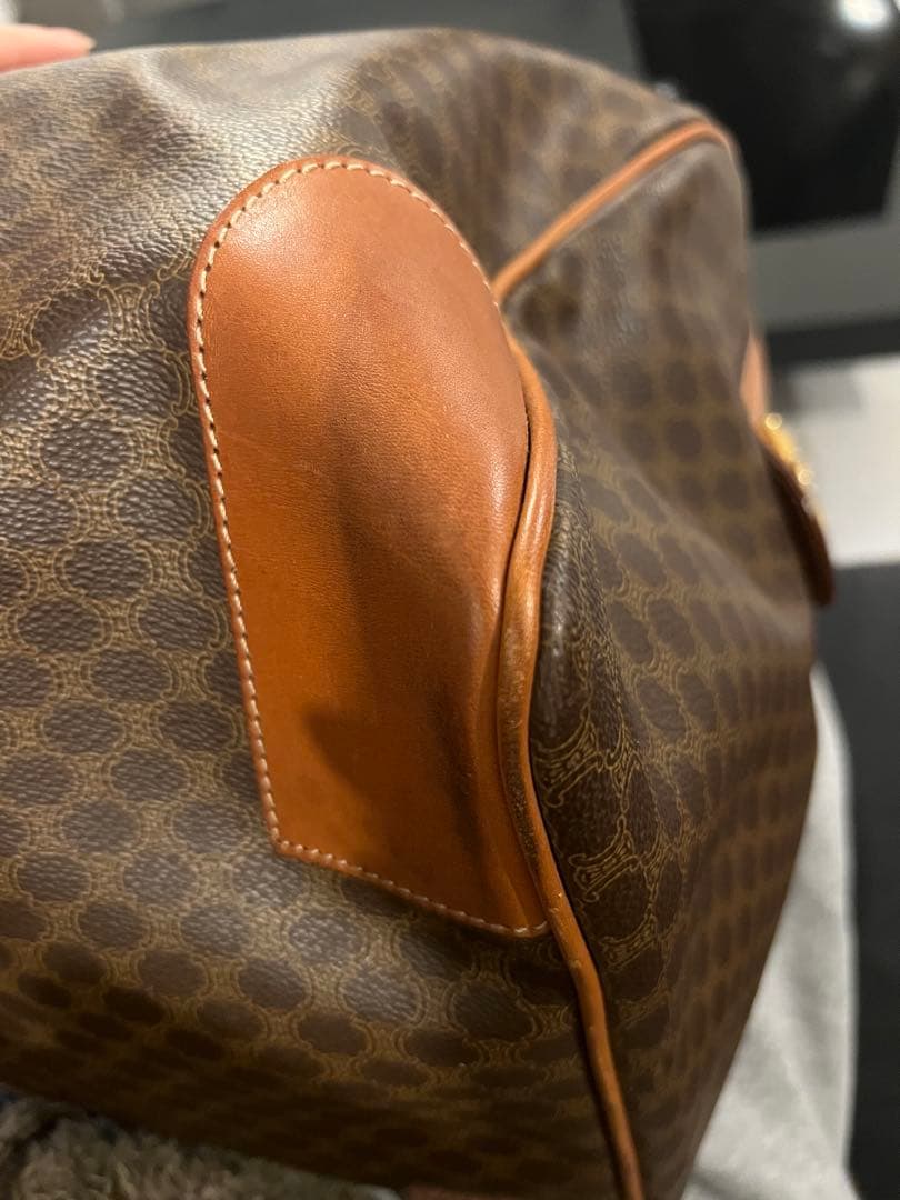 CELINE セリーヌ ボストンバッグ マカダム マカダム柄 トリオンフ