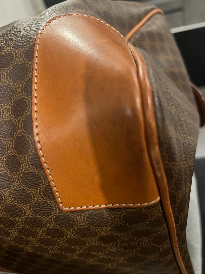 CELINE セリーヌ ボストンバッグ マカダム マカダム柄 トリオンフ