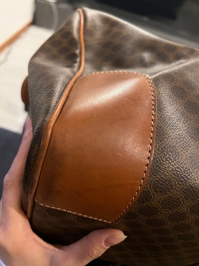 CELINE セリーヌ ボストンバッグ マカダム マカダム柄 トリオンフ