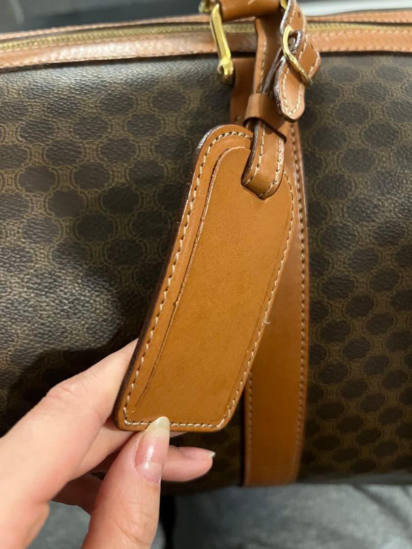 CELINE セリーヌ ボストンバッグ マカダム マカダム柄 トリオンフ