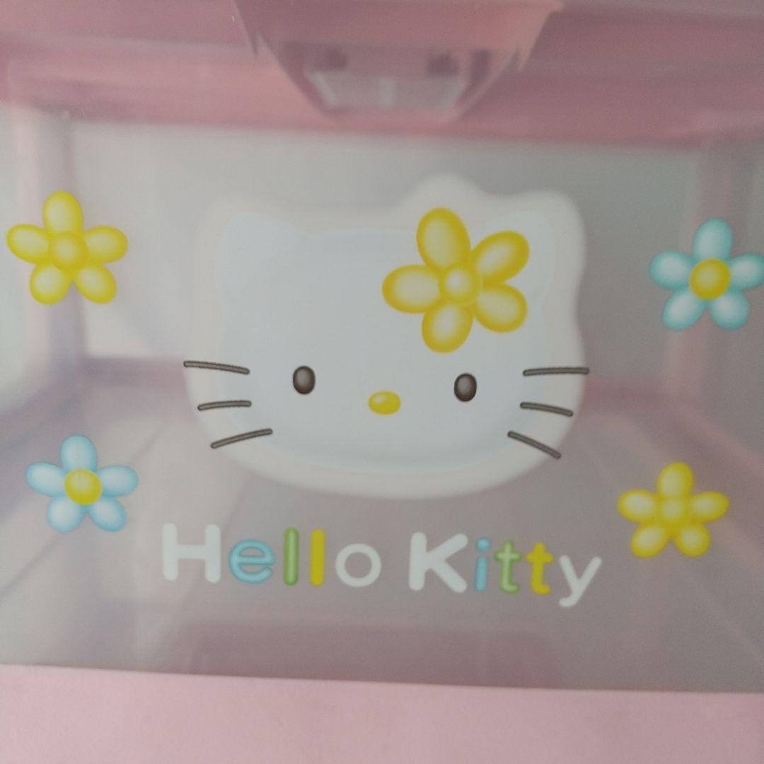 Hello Kitty 3段チェスト ピンク