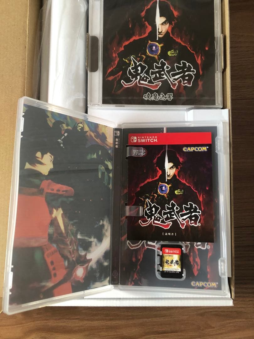 【美品　特典未開封】鬼武者 幻魔封印箱 Nintendo Switch