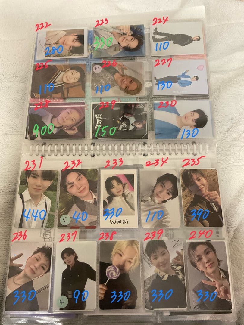 SEVENTEEN 過去トレカ まとめ売り 1 エスクプス〜ウジ