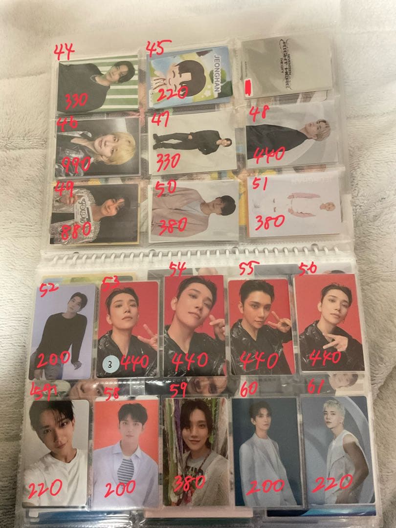 SEVENTEEN 過去トレカ まとめ売り 1 エスクプス〜ウジ