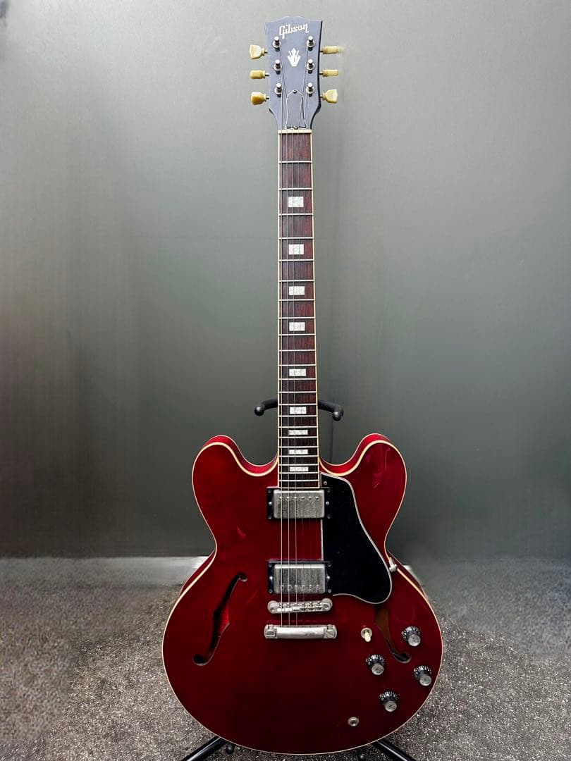 時値Gibson ES-335 Cherry red ギブソン ブロックインレイ