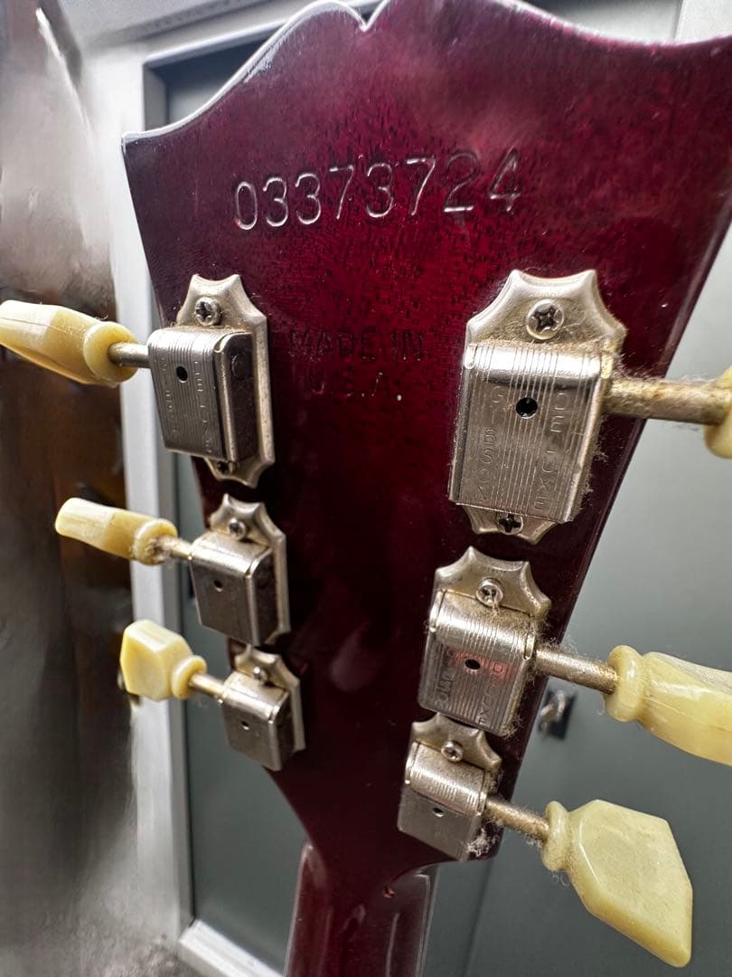 時値Gibson ES-335 Cherry red ギブソン ブロックインレイ