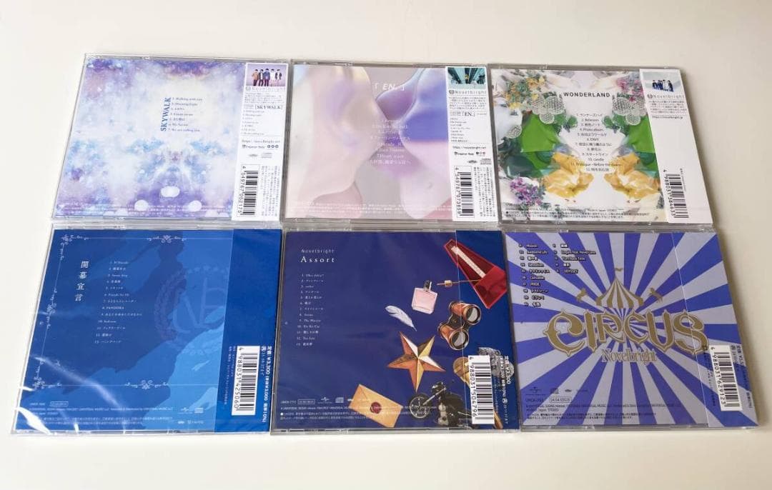 1 Novelbright CD 6点セット 4549767052175