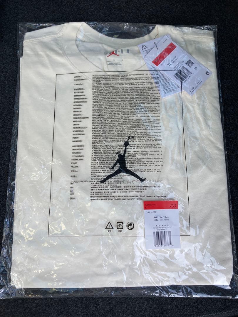 Nike Jordan FRAGMENT UNION Tee Lサイズ