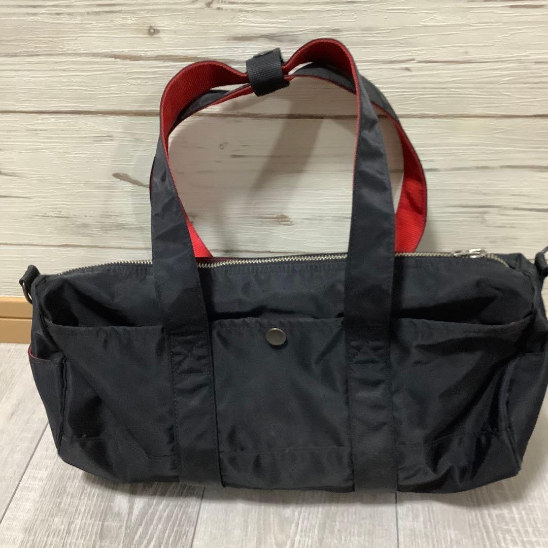 ポーター エルファイン コラボ ミニボストンバッグ 2way 黒