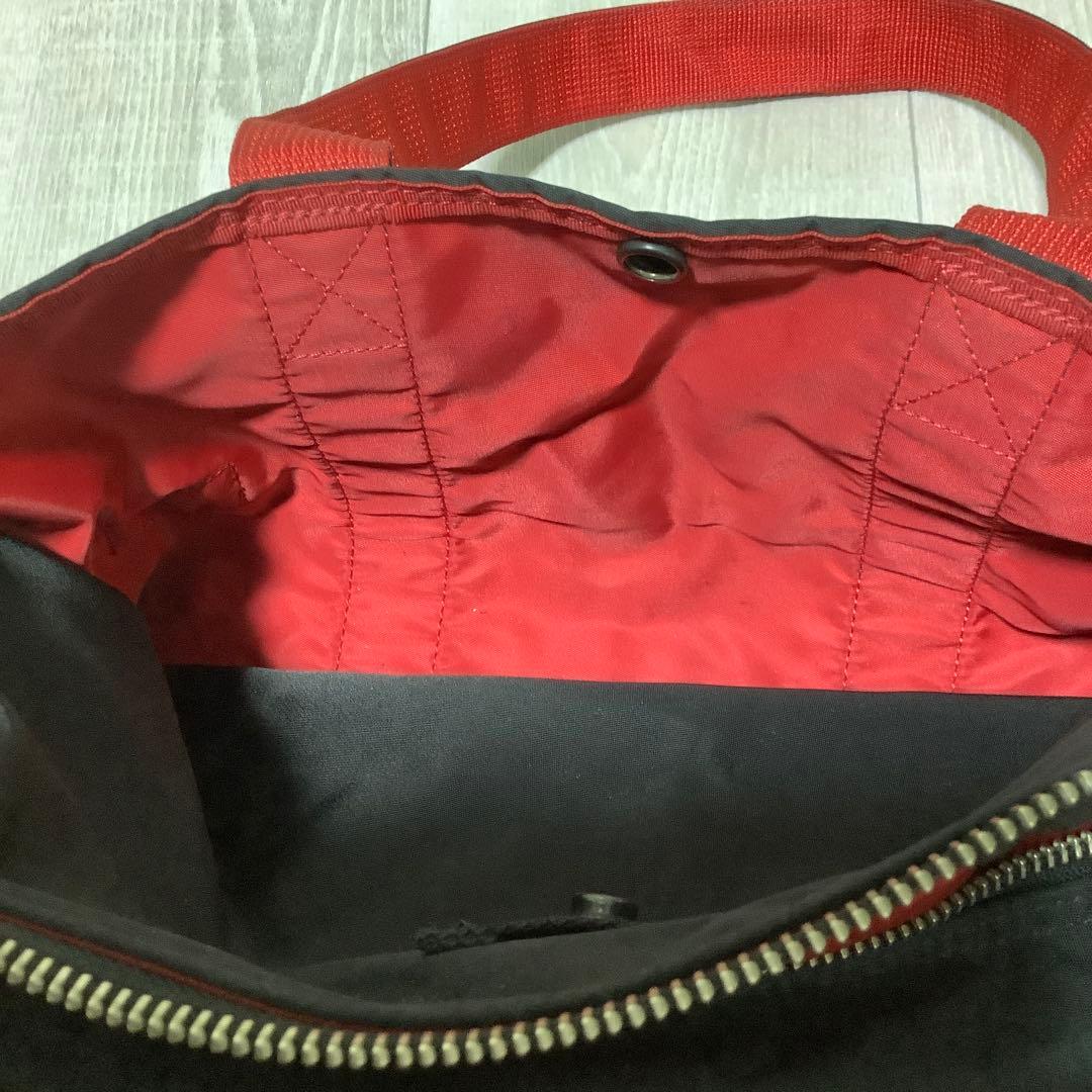 ポーター エルファイン コラボ ミニボストンバッグ 2way 黒