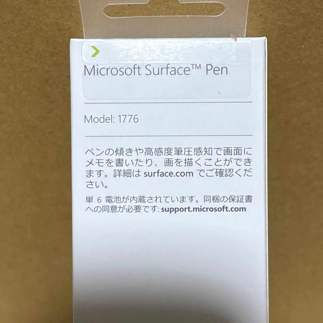 【新品未開封】Microsoft Surface Pen 1776 ブラック