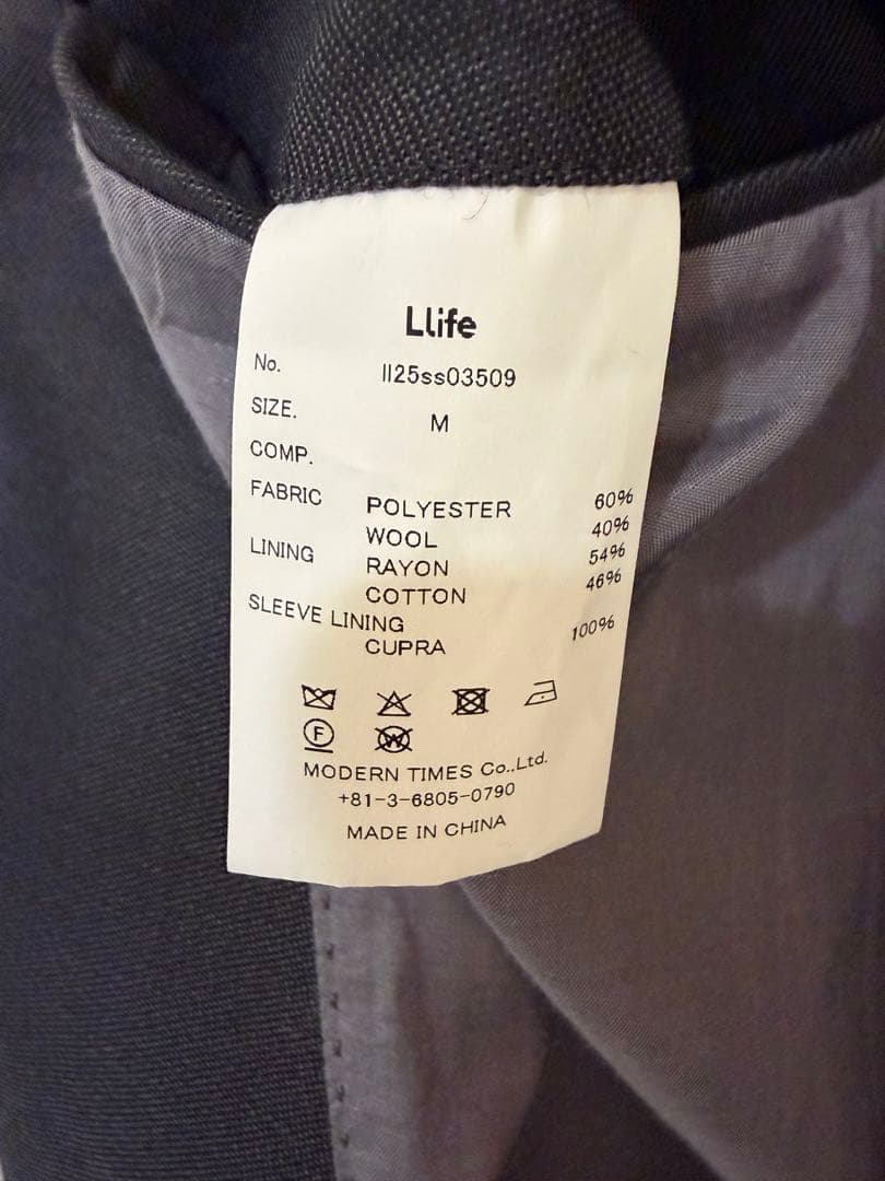 ジャケット・アウター Llife DOESKIN TAILORED JACKET M