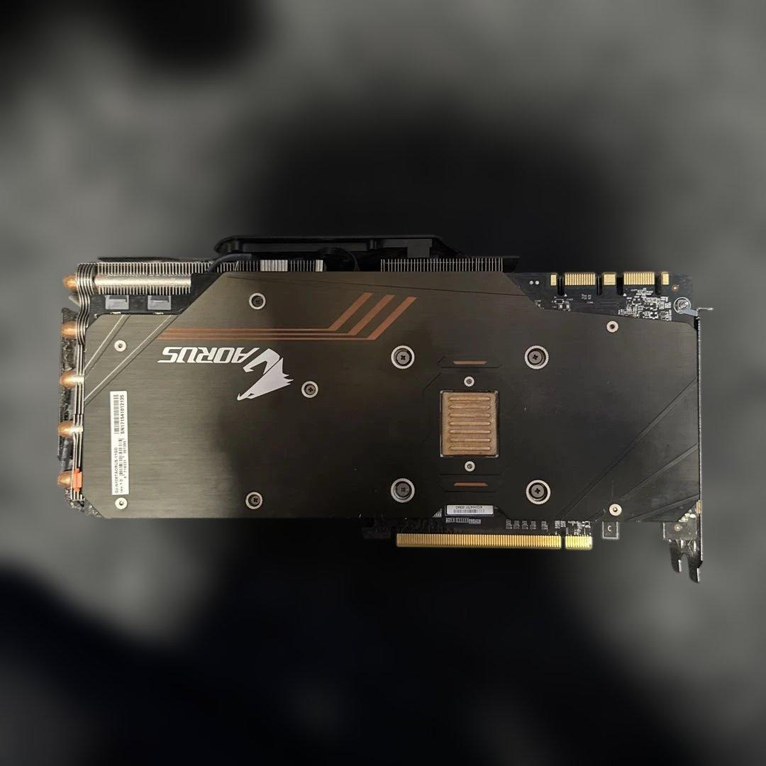 G*i様 AORUS グラフィックボード 3ファンgtx1080ti ジャンク
