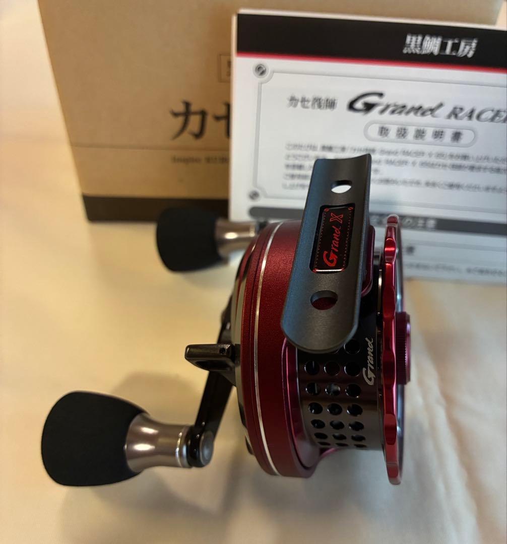 新品・未使用【黒鯛工房 カセ筏師 Grand RACER X 65-RT左巻】