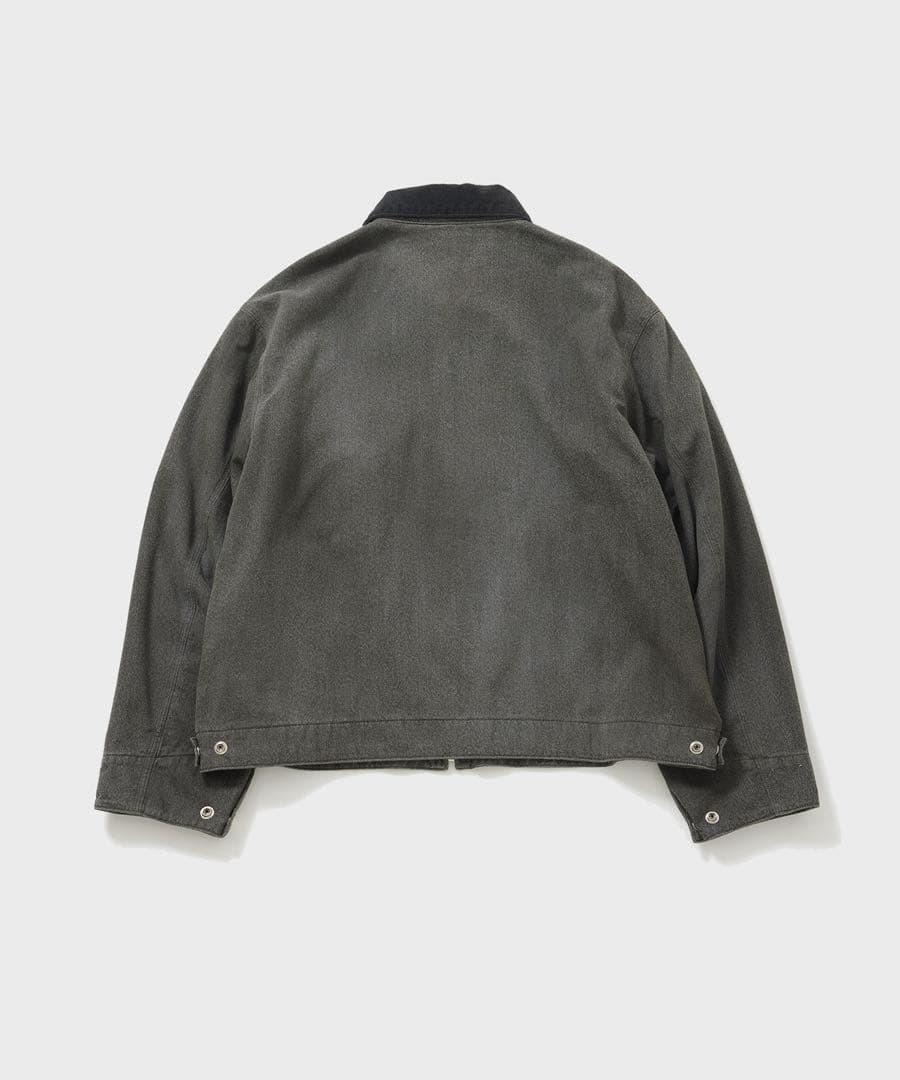 ジャケット・アウター A.PRESSE Chambray Detroit Jacket BIOTOP