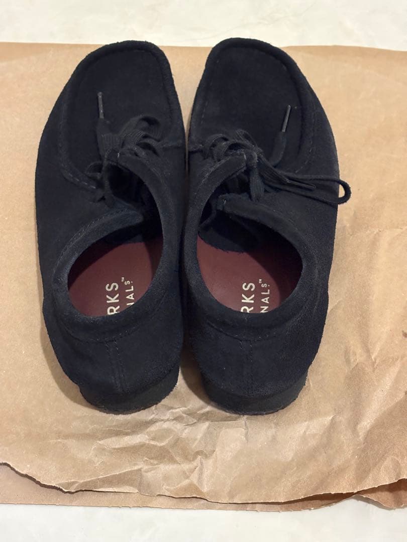 Clarks オリジナル　ワラビー　黒