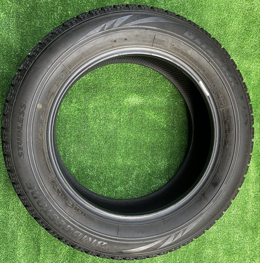 205/60R16、BRIDGESTONE BLIZZAK VRX 4本