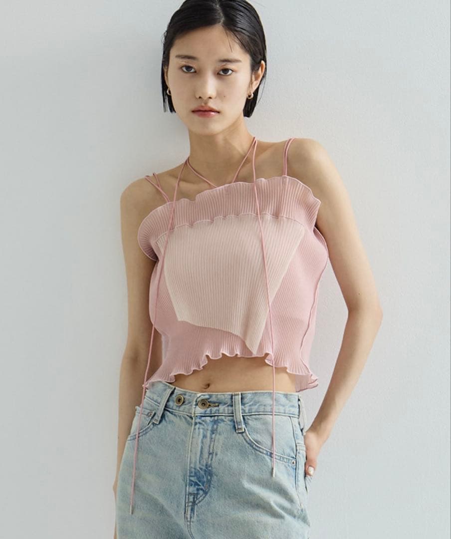 kotohayokozawa STUDIOUS別注　SHEER CAMISOLE